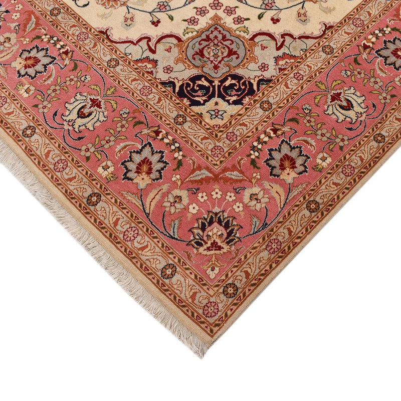 Perzisch tapijt - Tabriz - Royal - 276 x 254 cm - zand