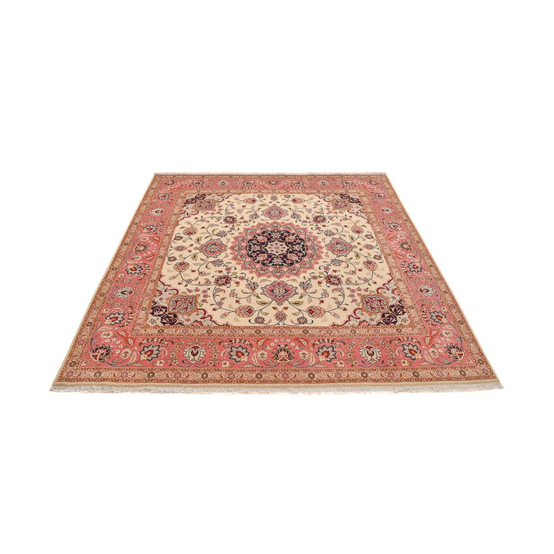 Perzisch tapijt - Tabriz - Royal - 276 x 254 cm - zand