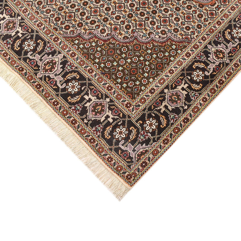 Perzisch tapijt - Tabriz - Royal vierkant  - 203 x 198 cm - lichtbruin