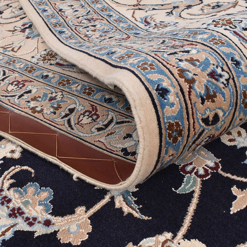 Perzisch tapijt - Nain - Premium - 342 x 258 cm - donkerblauw