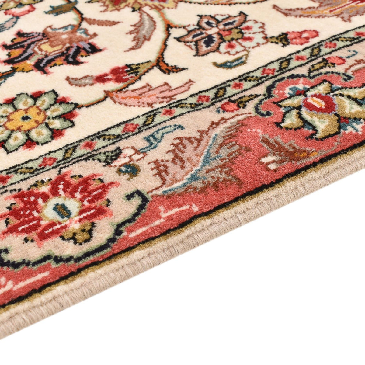 Loper Perzisch tapijt - Tabriz - Royal - 202 x 69 cm - crème