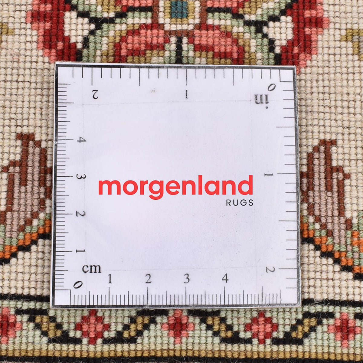 Loper Perzisch tapijt - Tabriz - Royal - 202 x 69 cm - crème