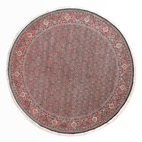 Perzisch tapijt - Bijar rond  - 255 x 255 cm - roest