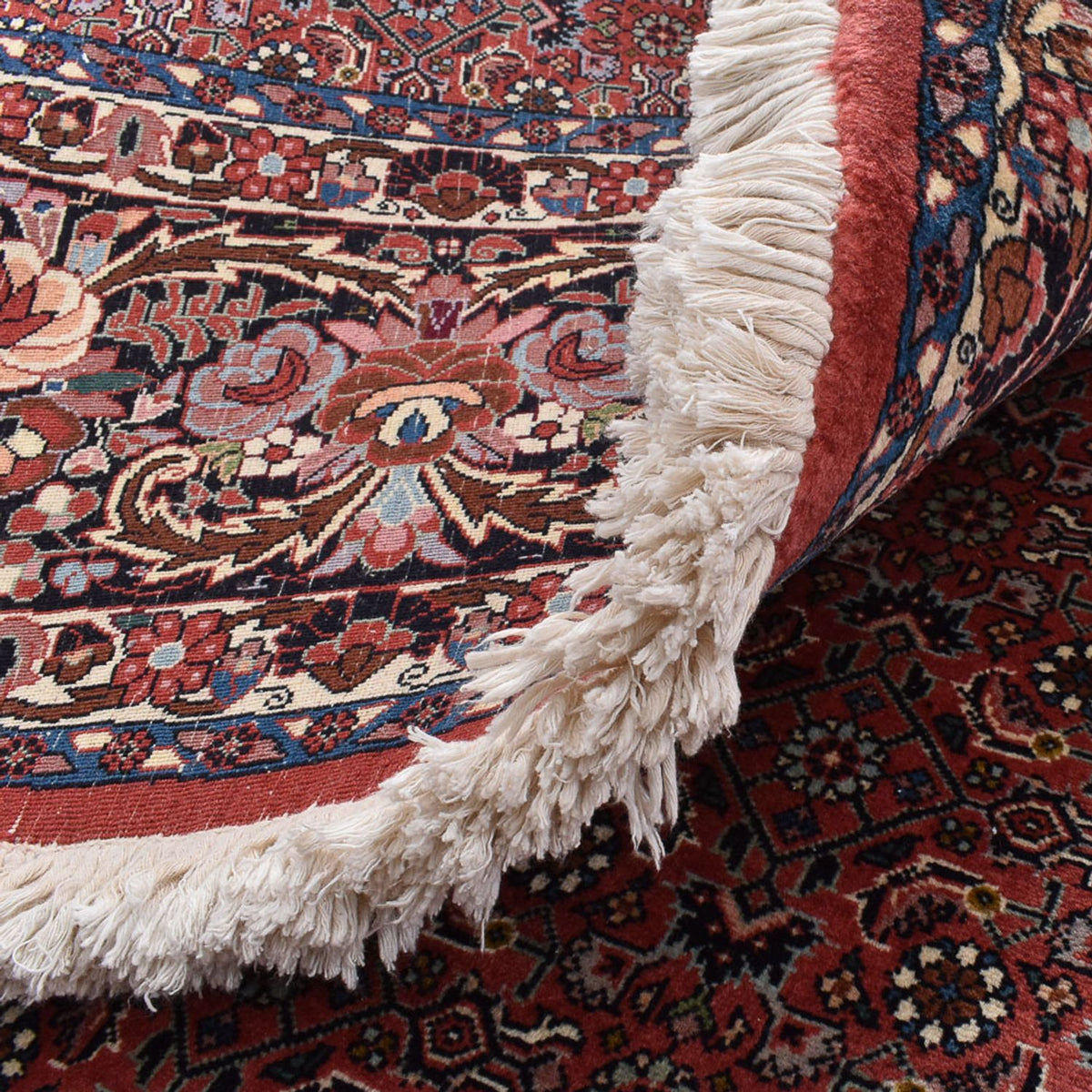 Perzisch tapijt - Bijar rond  - 300 x 300 cm - roest