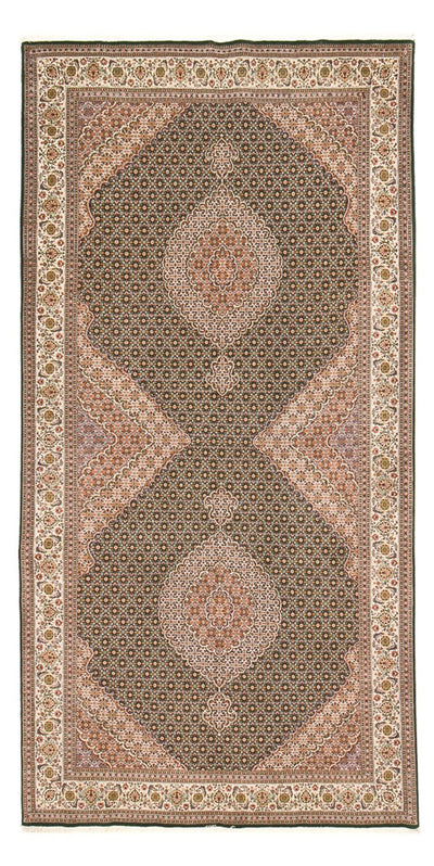Tabriz - 60 Raj Tapijt 203x404cm - Perzisch tapijt
