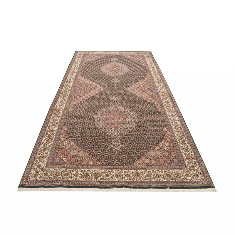 Loper Perzisch tapijt - Tabriz - Premium - 404 x 203 cm - zand