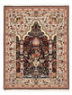 Tabriz - 60 Raj Tapijt 196x150cm - Perzisch tapijt