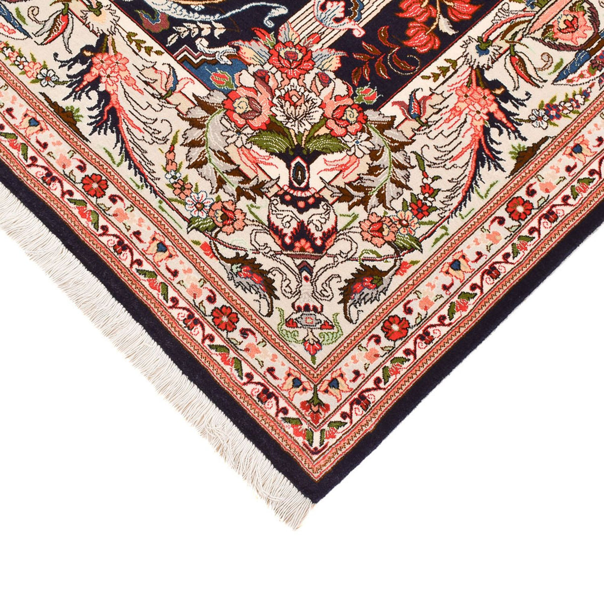 Perzisch tapijt - Tabriz - Premium - 196 x 150 cm - veelkleurig