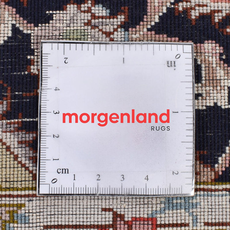 Loper Perzisch tapijt - Tabriz - Premium - 308 x 74 cm - donkerblauw