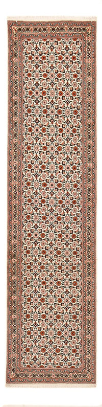 Loper Perzisch tapijt - Tabriz - Royal - 304 x 74 cm - lichtbruin