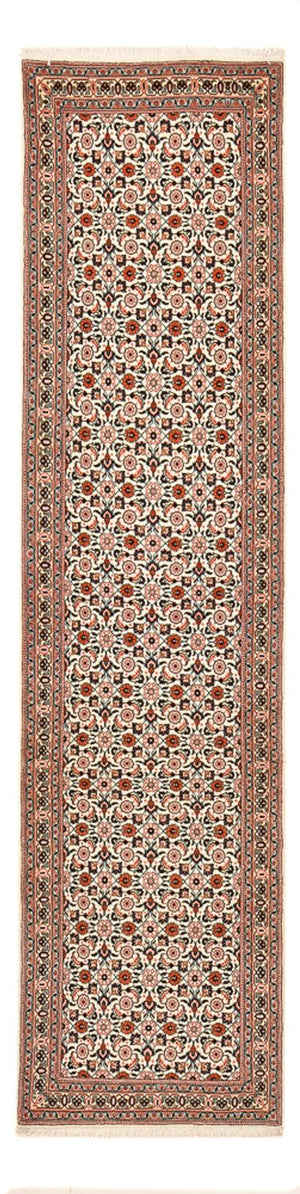 Loper Perzisch tapijt - Tabriz - Royal - 304 x 74 cm - lichtbruin