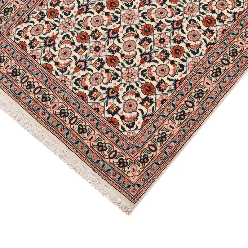 Loper Perzisch tapijt - Tabriz - Royal - 304 x 74 cm - lichtbruin