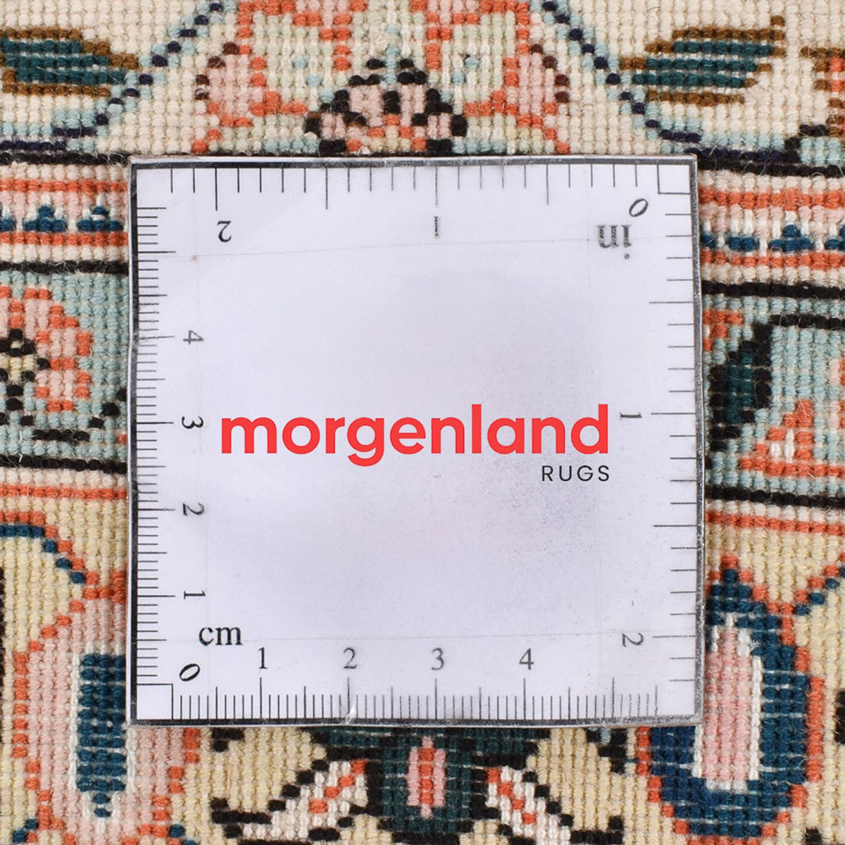 Loper Perzisch tapijt - Tabriz - Royal - 304 x 74 cm - lichtbruin