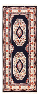 Loper Perzisch tapijt - Tabriz - Premium - 186 x 72 cm - donkerblauw