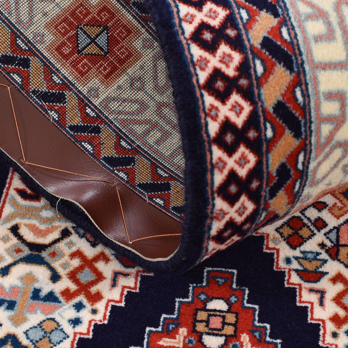 Loper Perzisch tapijt - Tabriz - Premium - 186 x 72 cm - donkerblauw