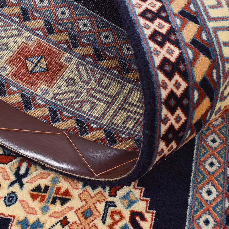 Loper Perzisch tapijt - Tabriz - Premium - 300 x 73 cm - donkerblauw