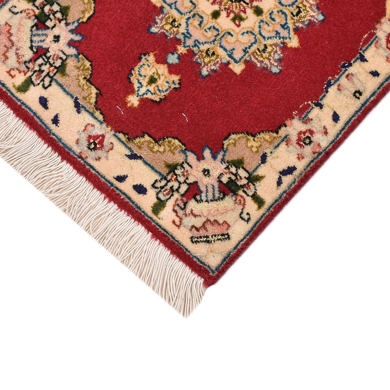 Perzisch tapijt - Tabriz - Premium - 40 x 30 cm - rood