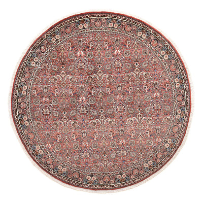 Perzisch tapijt - Bijar rond  - 250 x 250 cm - roest