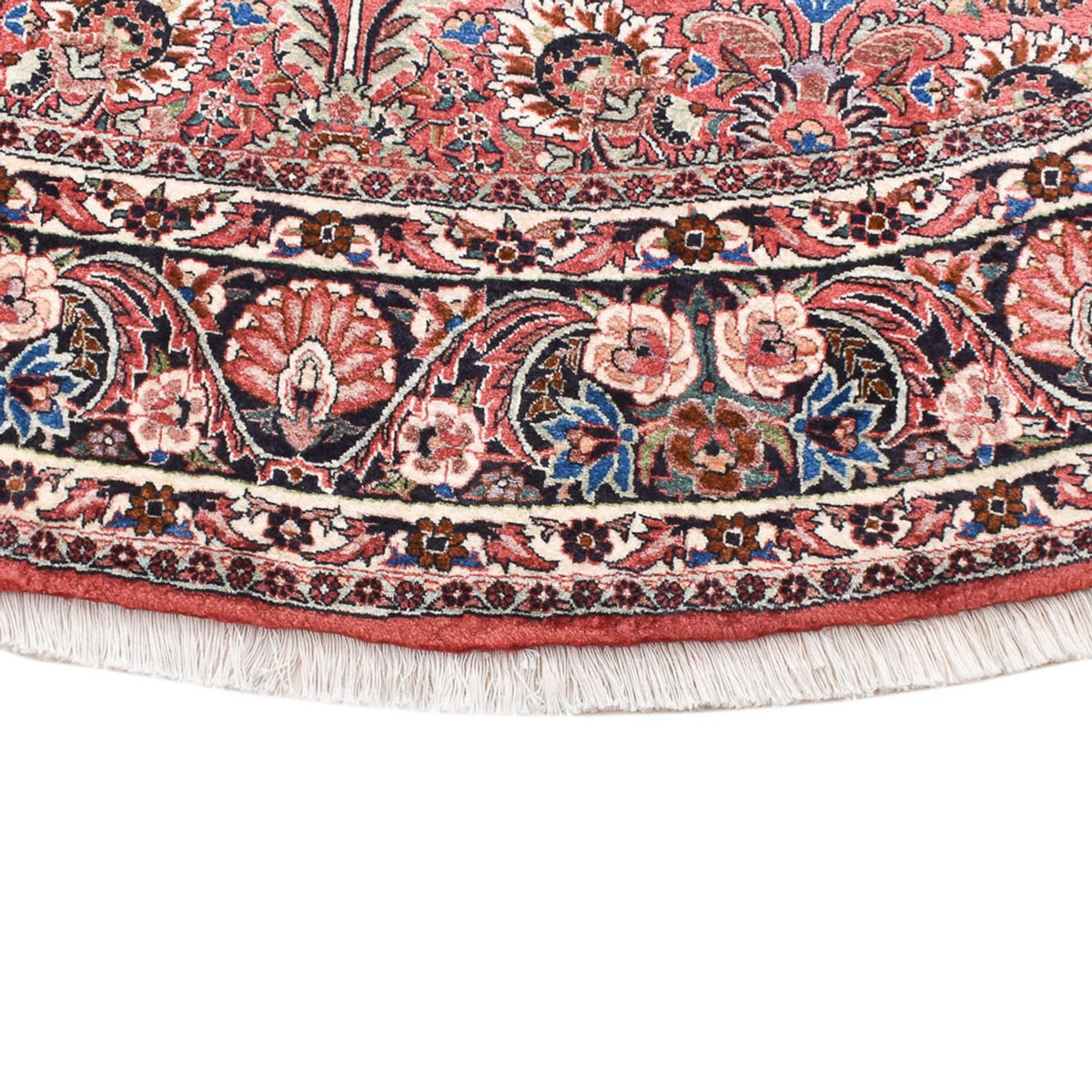 Perzisch tapijt - Bijar rond  - 250 x 250 cm - roest