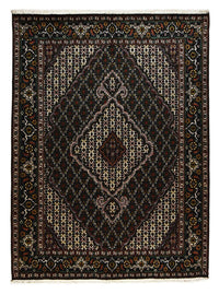 Perzisch tapijt - Tabriz - Royal - 208 x 150 cm - donkerbruin