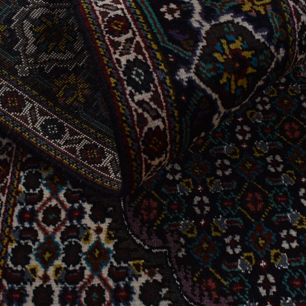 Perzisch tapijt - Tabriz - Royal - 208 x 150 cm - donkerbruin