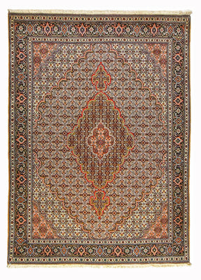 Perzisch tapijt - Tabriz - Royal - 214 x 150 cm - zand