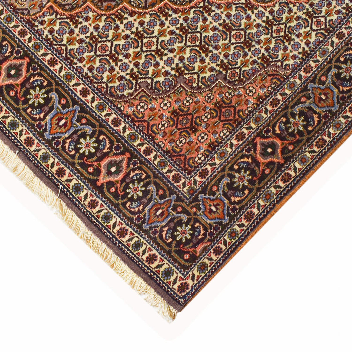 Perzisch tapijt - Tabriz - Royal - 214 x 150 cm - zand