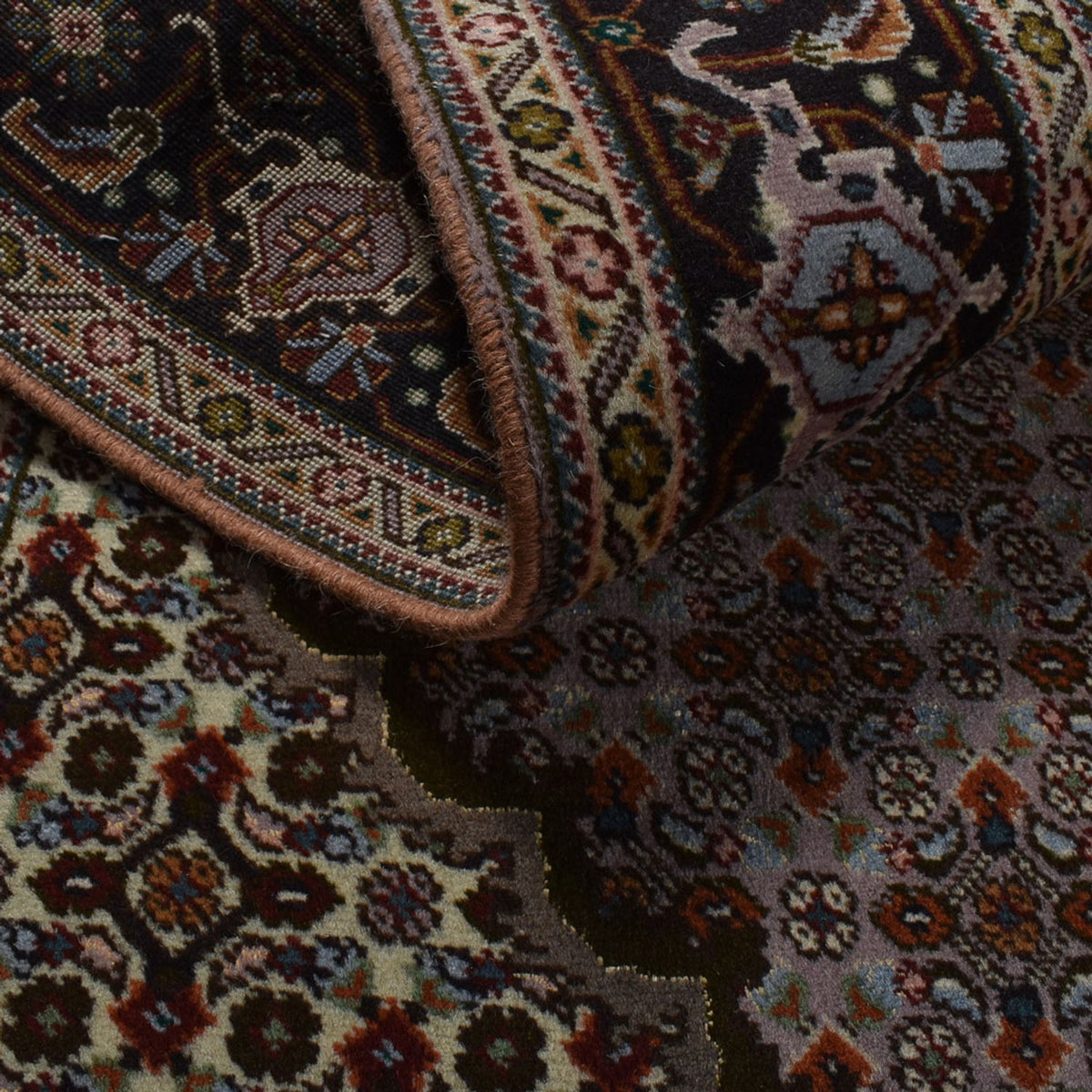 Perzisch tapijt - Tabriz - Royal - 197 x 156 cm - licht rood