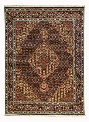 Perzisch tapijt - Tabriz - Royal - 202 x 152 cm - bruin