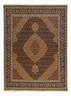 Tabriz - 40 Raj Tapijt 152x202cm - Perzisch tapijt - Rechthoekig / Bruin / 152 x 202 cm Rechthoekig
