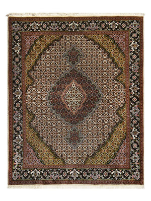 Perzisch tapijt - Tabriz - Royal - 196 x 155 cm - veelkleurig