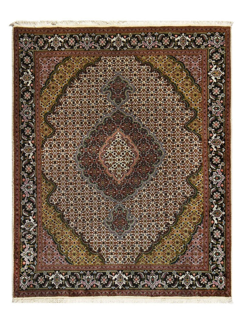 Perzisch tapijt - Tabriz - Royal - 196 x 155 cm - veelkleurig