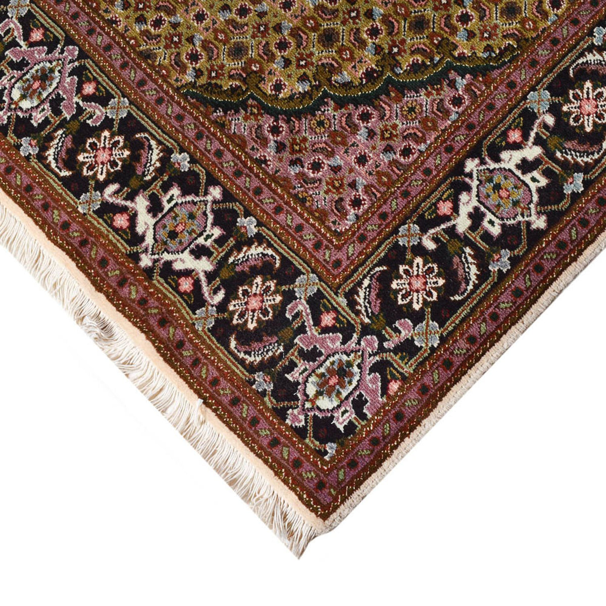 Perzisch tapijt - Tabriz - Royal - 196 x 155 cm - veelkleurig