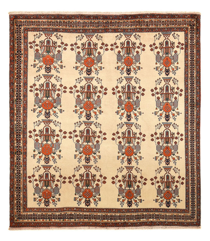 Perzisch Tapijt - Nomadisch - 230 x 195 cm - beige