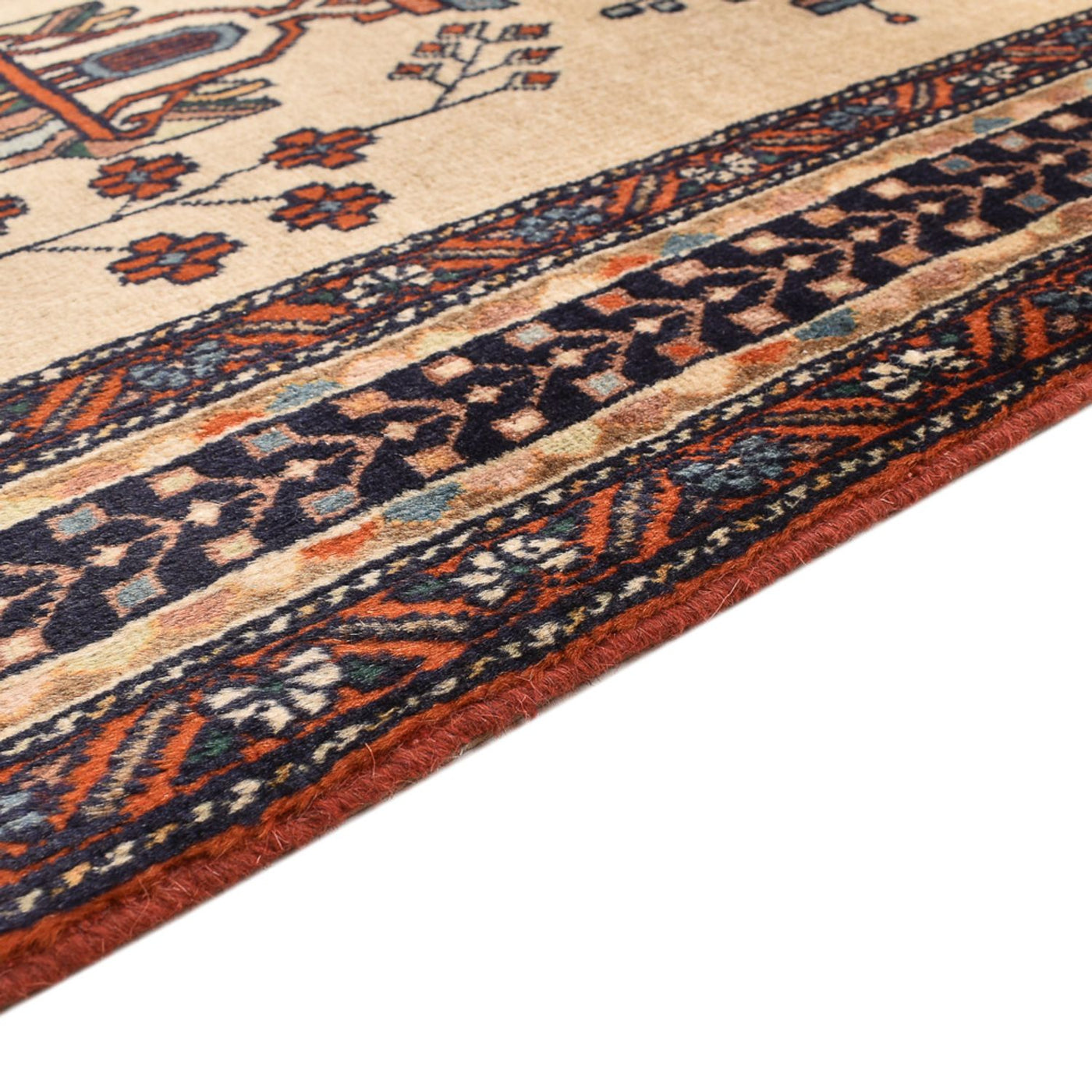 Afshar Sirjan Tapijt 230x195cm - Perzisch tapijt
