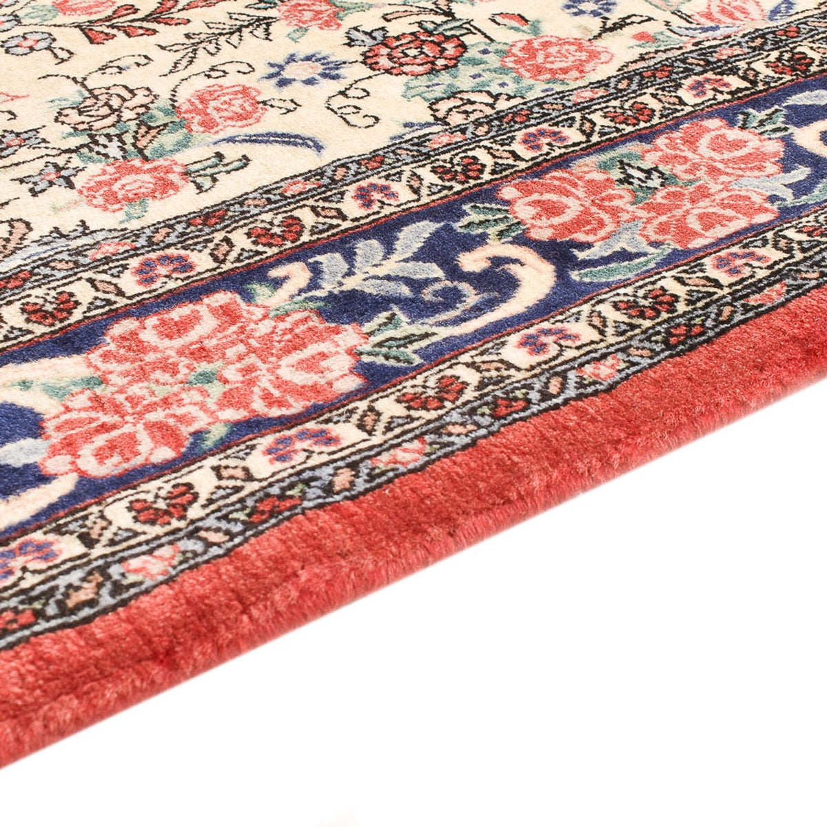 Loper Perzisch tapijt - Bijar - 220 x 80 cm - crème