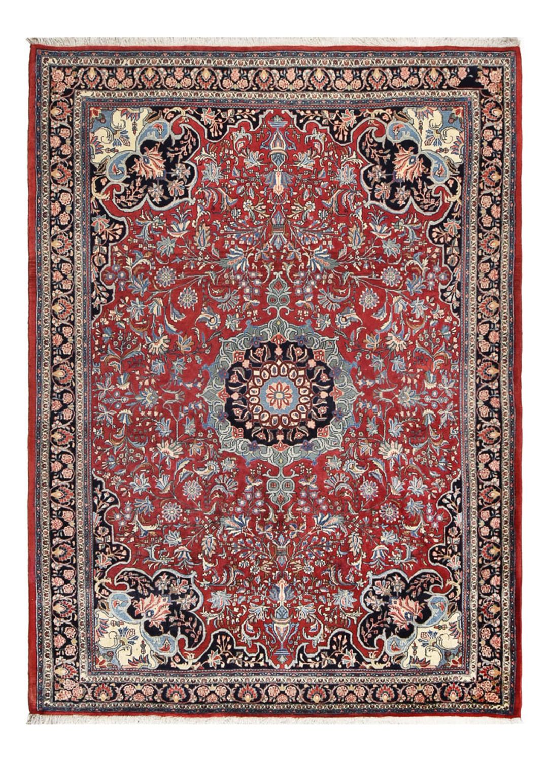 Perzisch tapijt - Bijar - 295 x 220 cm - rood