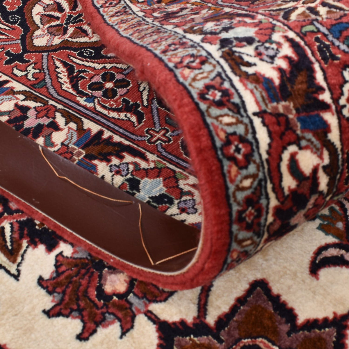 Perzisch tapijt - Bijar vierkant  - 255 x 241 cm - roest