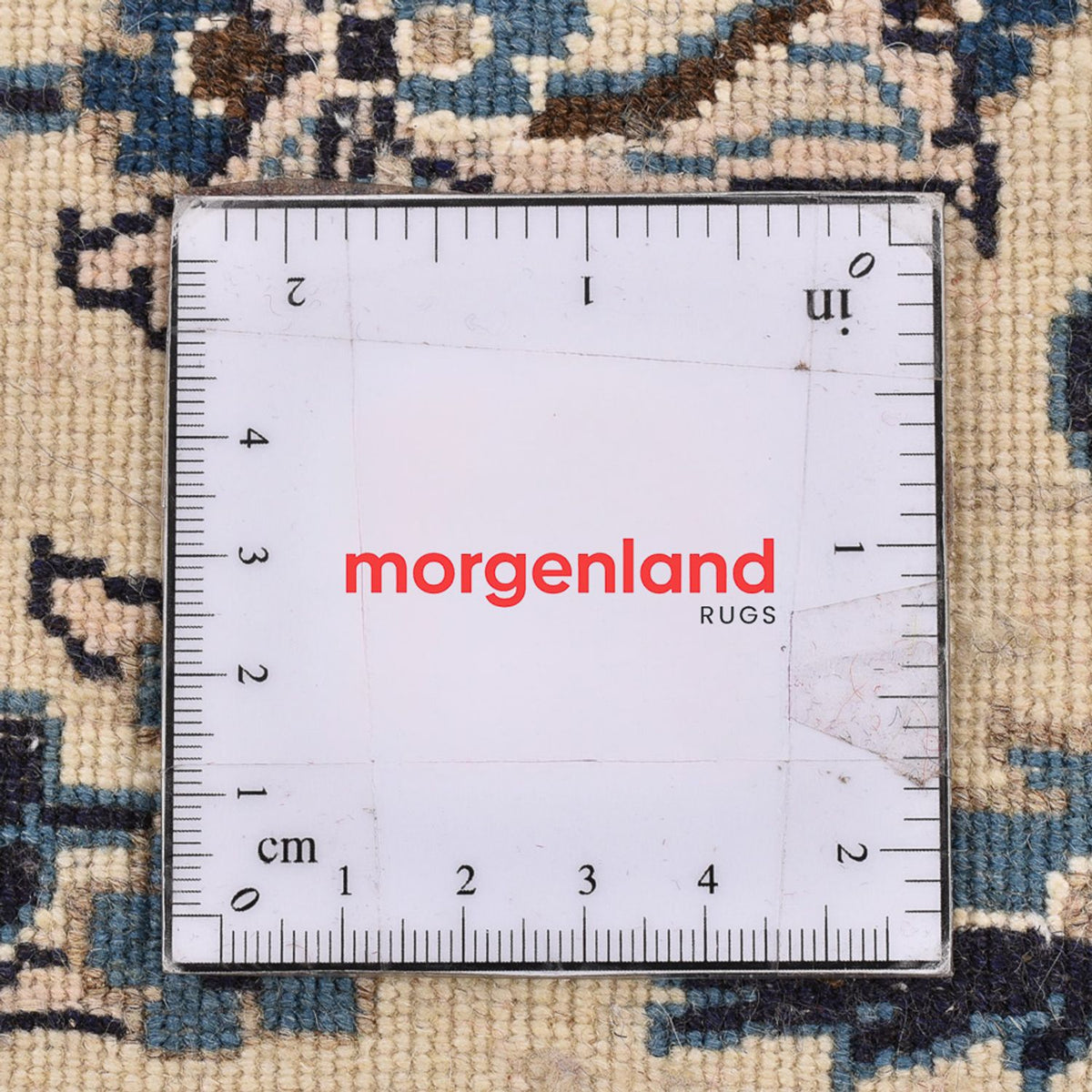 Loper Perzisch tapijt - Nain - Koninklijk - 192 x 61 cm - crème