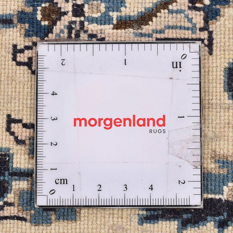 Loper Perzisch tapijt - Nain - Koninklijk - 192 x 61 cm - crème