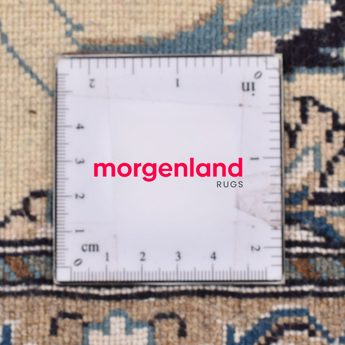 Loper Perzisch tapijt - Nain - Koninklijk - 185 x 61 cm - crème