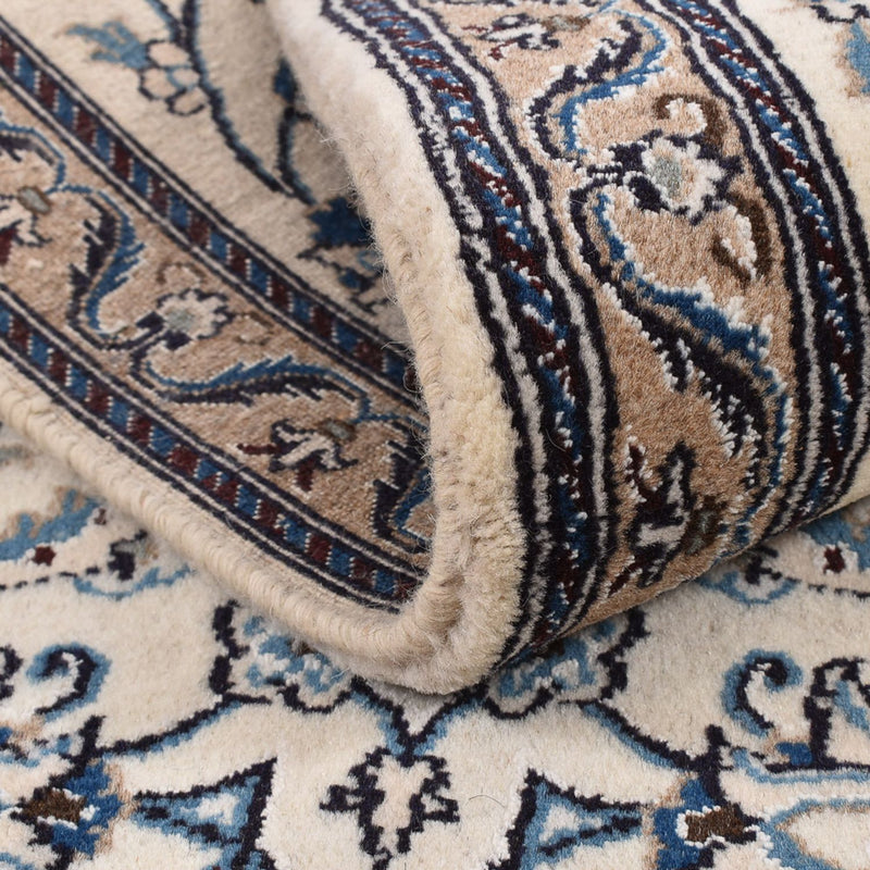 Loper Perzisch tapijt - Nain - Koninklijk - 190 x 60 cm - crème