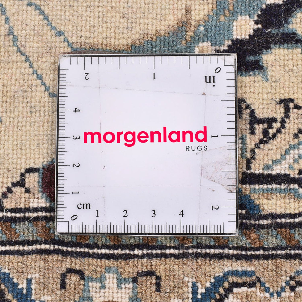 Loper Perzisch tapijt - Nain - Koninklijk - 188 x 60 cm - crème