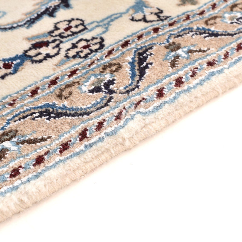 Loper Perzisch tapijt - Nain - Koninklijk - 198 x 59 cm - crème