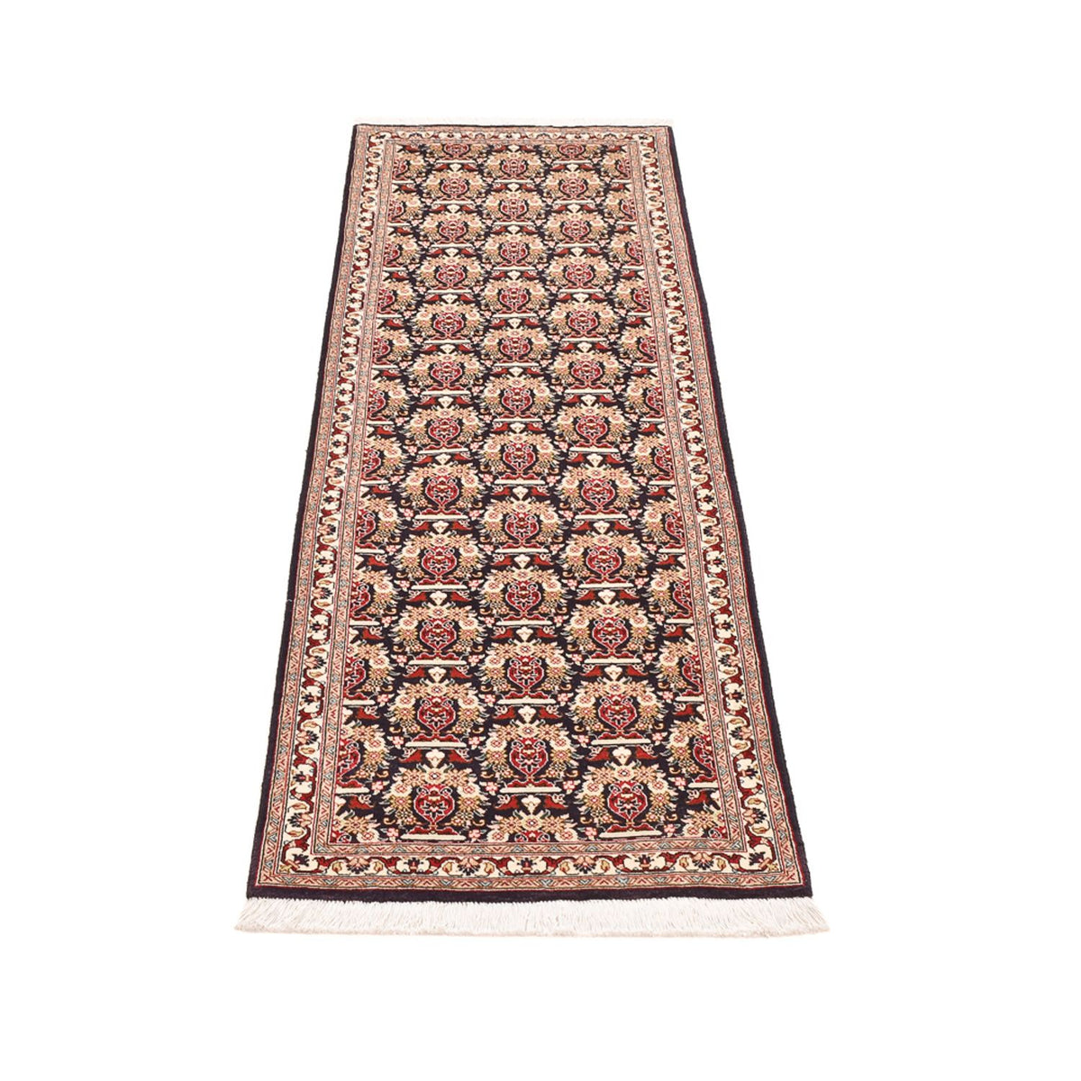 Loper Perzisch tapijt - Tabriz - Royal - 197 x 61 cm - beige