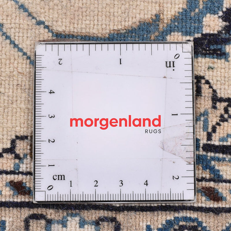 Loper Perzisch tapijt - Nain - Koninklijk - 190 x 59 cm - crème