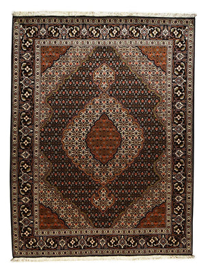 Perzisch tapijt - Tabriz - Royal - 205 x 153 cm - donkerbruin