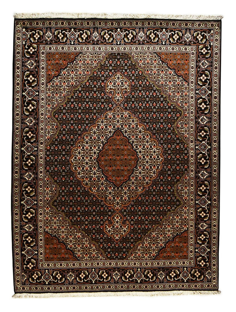 Perzisch tapijt - Tabriz - Royal - 205 x 153 cm - donkerbruin