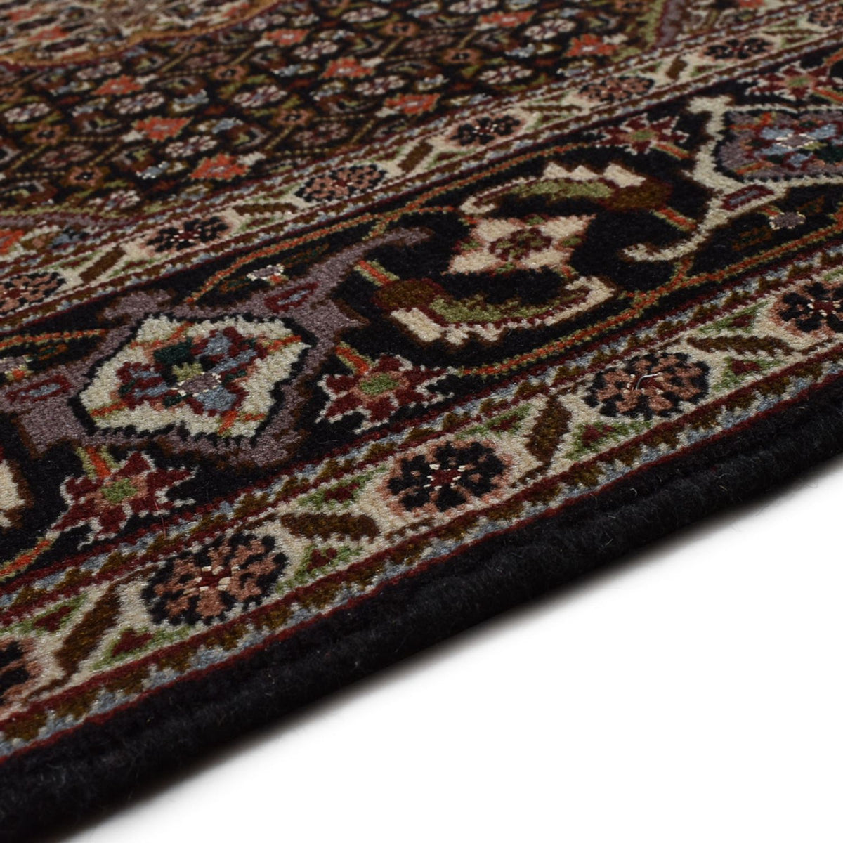 Perzisch tapijt - Tabriz - Royal - 205 x 153 cm - donkerbruin
