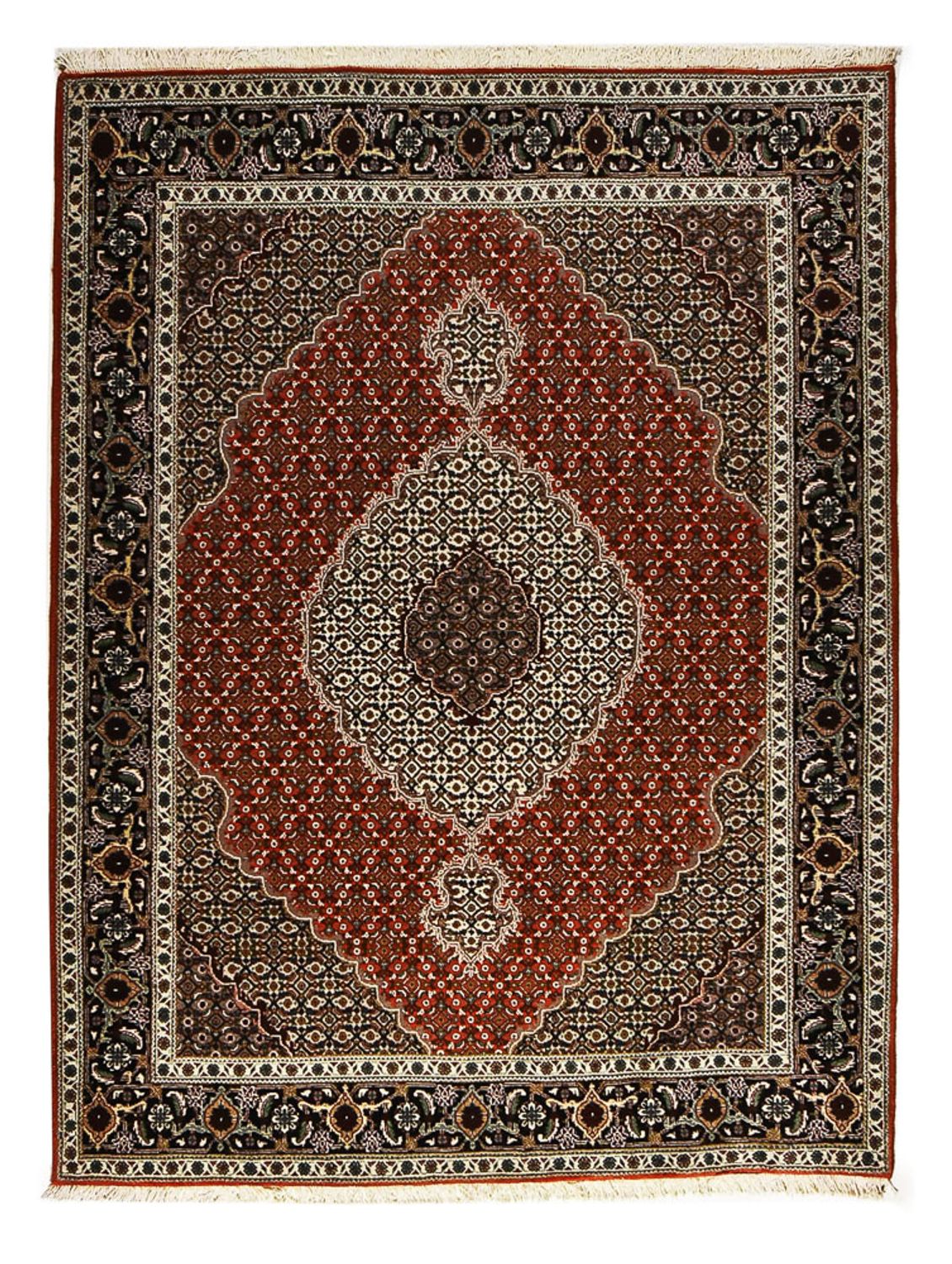 Perzisch tapijt - Tabriz - Royal - 205 x 153 cm - rood